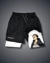 Attack on Titan Eren Yeager Performance Shorts White Performance shorts