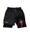 Dragon Ball Evil Goku Performance Shorts Performance shorts