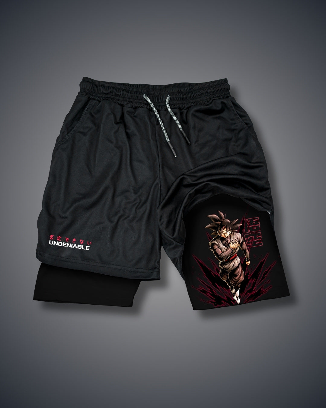 Dragon Ball Evil Goku Performance Shorts Performance shorts