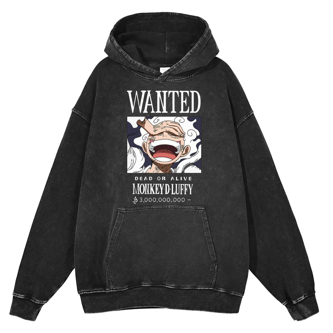 Monkey D Luffy Vintage Hoodie V1 Vintage Hoodies