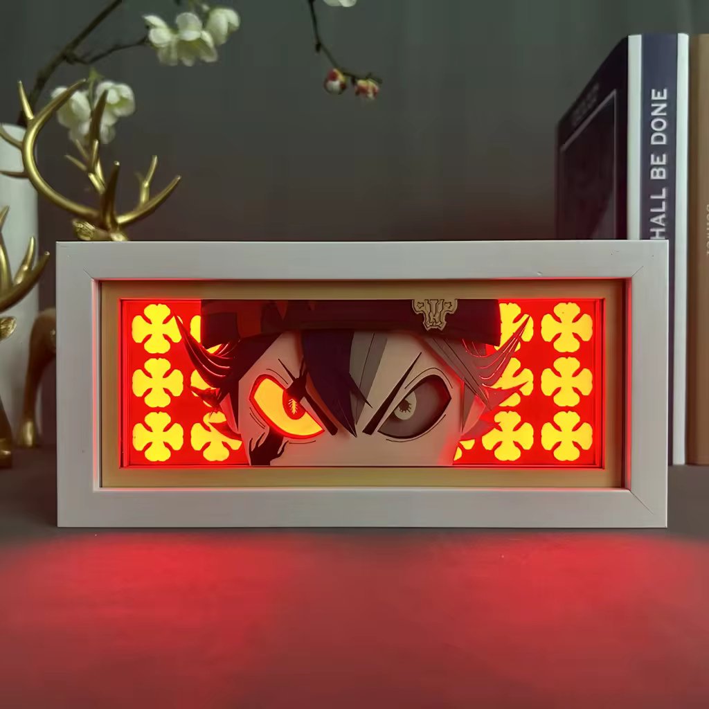 Anime Asta RGB Light Box Decor 2