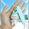 Gradient Vibes Laboobu 3D Keychain Blue 3D Keychain