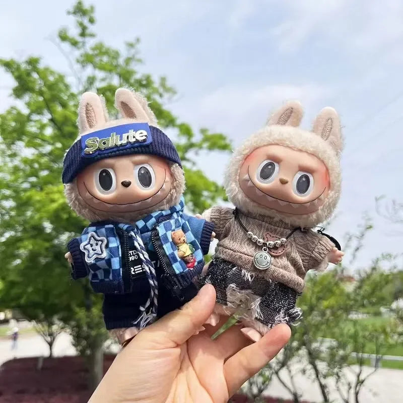 Labubu Snuggle Style Outfit Set Doll Outfit