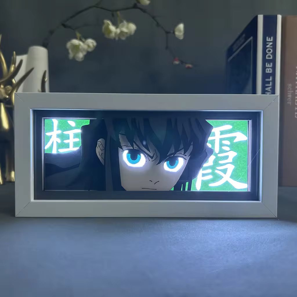 Anime Muichiro RGB Light Box Decor