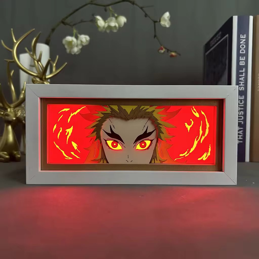 Anime Rengoku RGB Light Box Decor 2