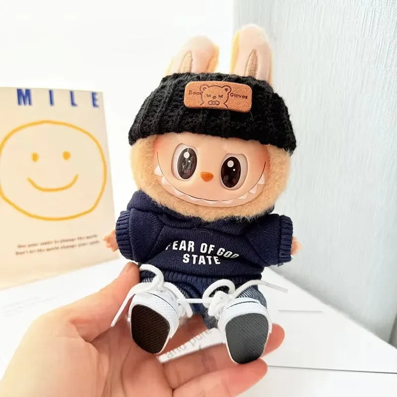 Labubu Snuggle Style Outfit Set Doll Outfit