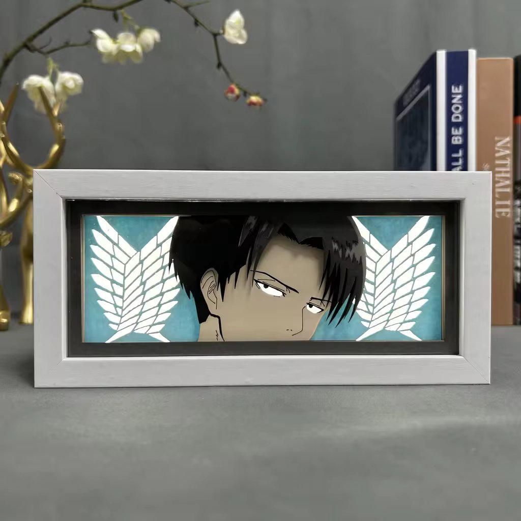 Anime Levi RGB Light Box Decor 2