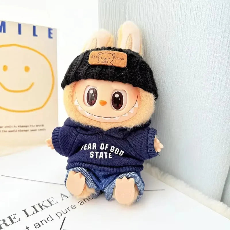 Labubu Snuggle Style Outfit Set Style 7 Doll Outfit