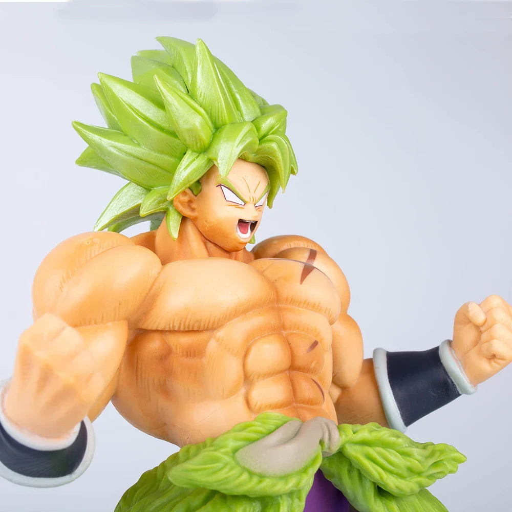 Anime Dragon Ball Super Broly CRANEKING PVC Action Figures Toy DragonBall Z SSJ Broli Full Power Figurine Toys DBZ Juguetes 23cm