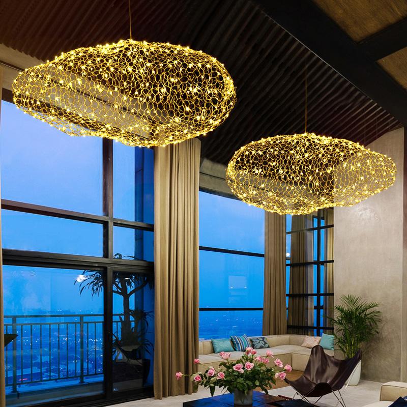 Calarbo™ Amica - Modern Art Deco Star Light Dotted Cloud Lamps Light