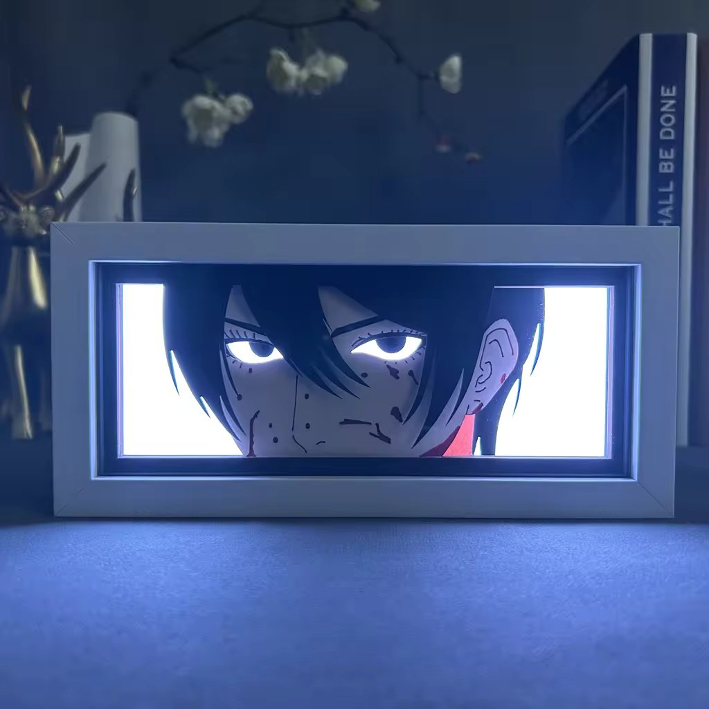 Anime Mikasa RGB Light Box Decor