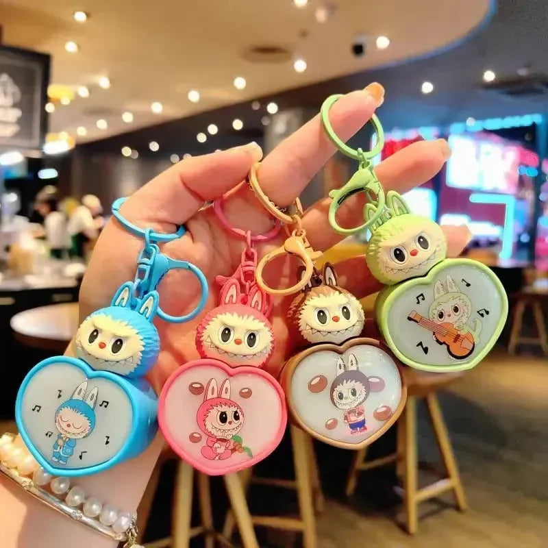 Labubu Heart Light LED Keychain LED Keychain