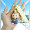 Gradient Vibes Laboobu 3D Keychain Golden 3D Keychain