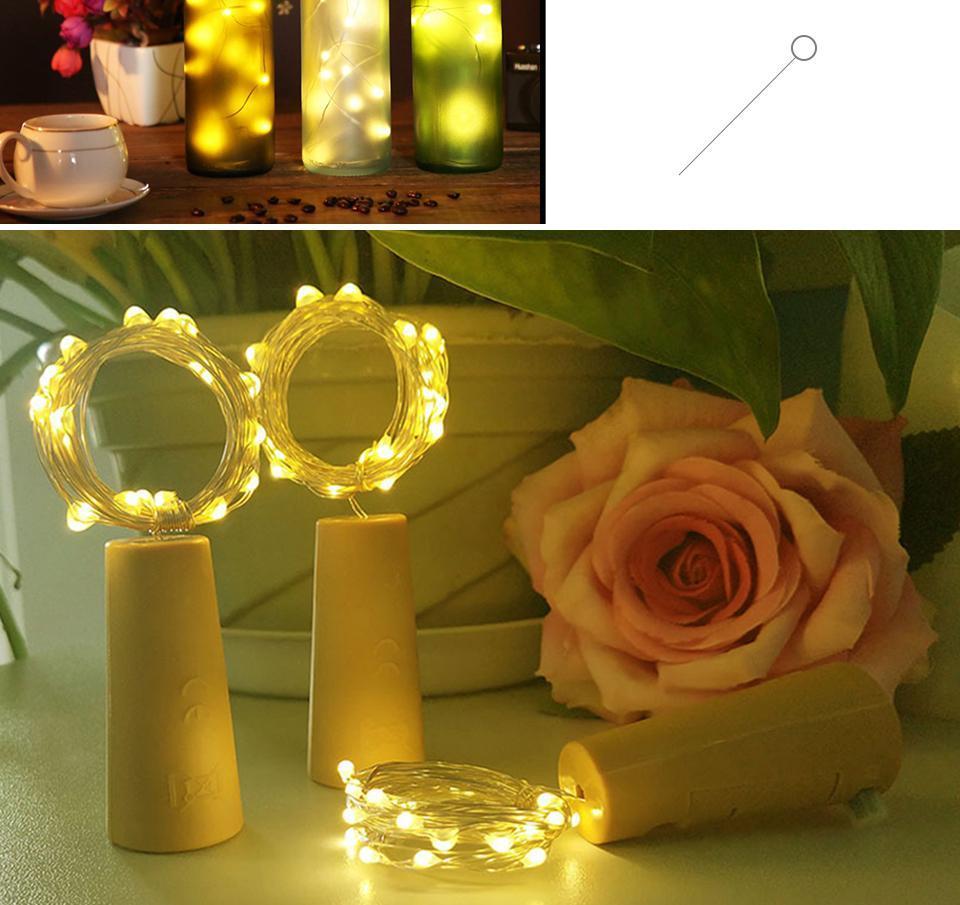 Calarbo™ Brightly - LED Wine Bottle Fairy Lights Light