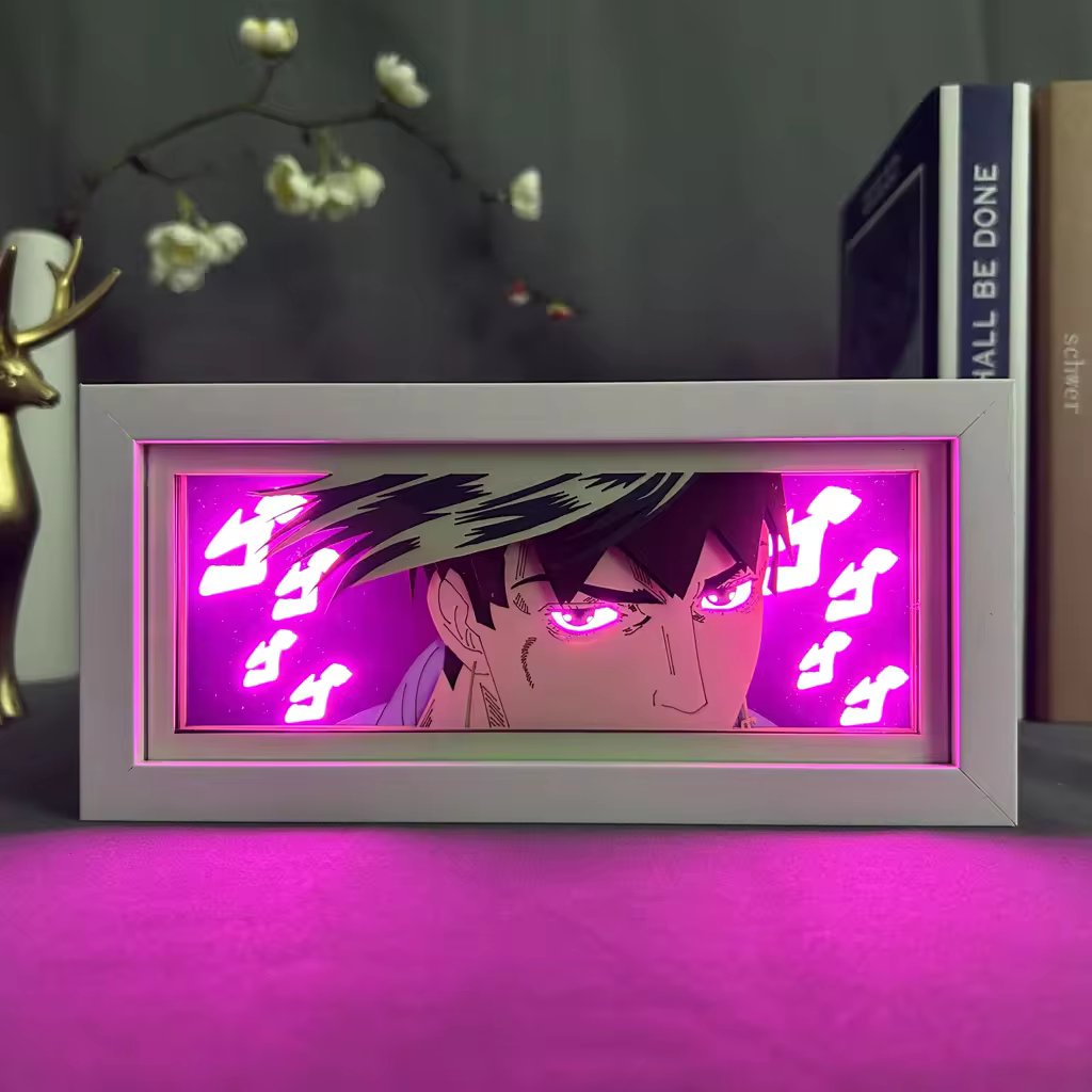 Anime Rohan Kishibe RGB Light Box Decor