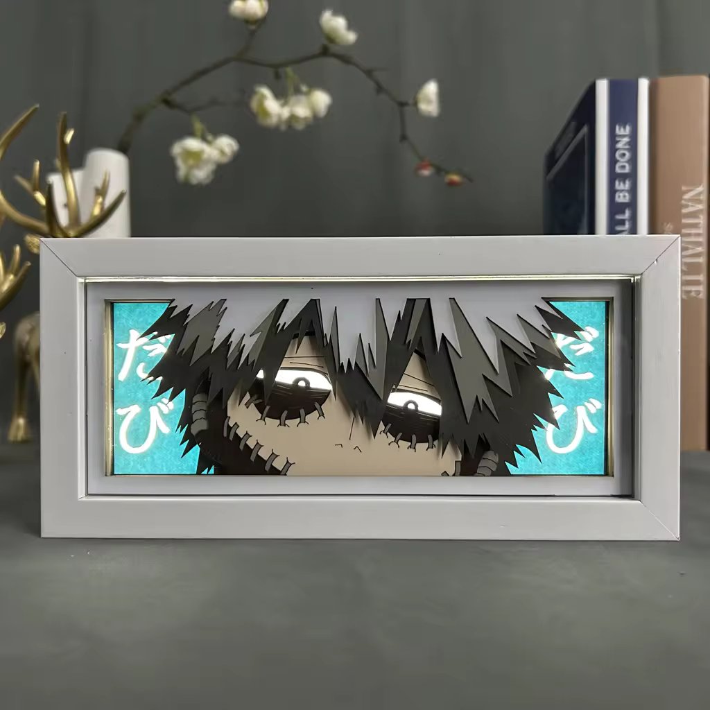 Anime Dabi RGB Light Box Decor