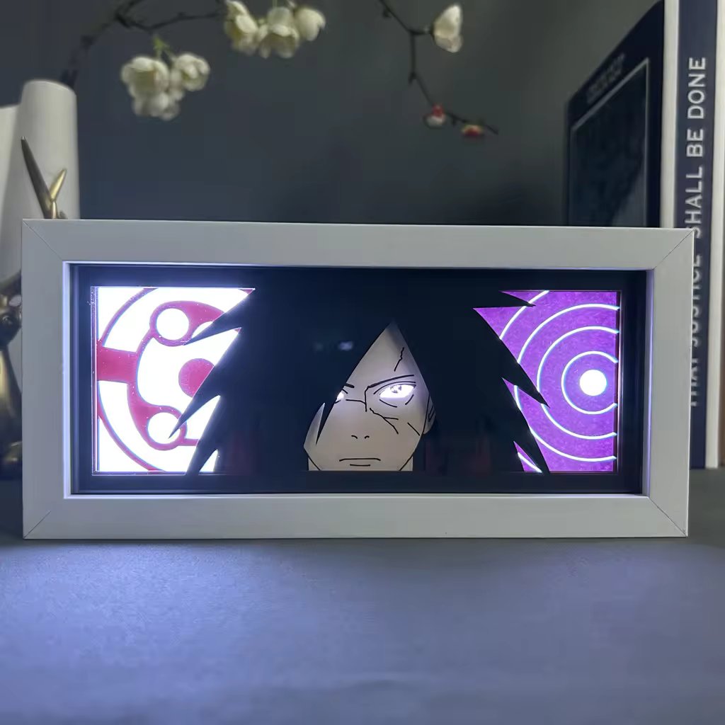Anime Madara RGB Light Box Decor