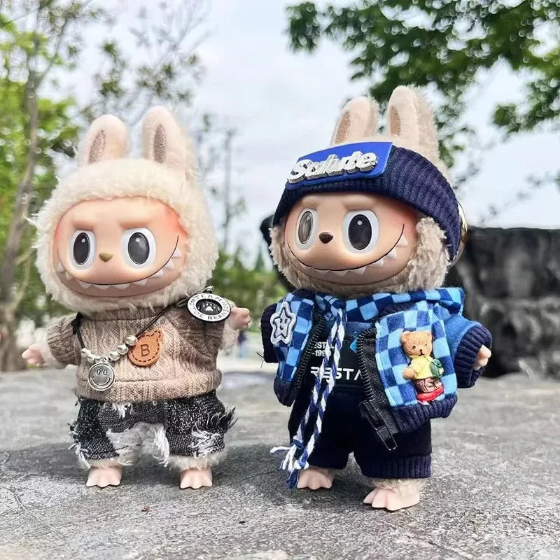 Labubu Snuggle Style Outfit Set Doll Outfit