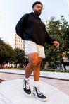 X-MARK WHITE CONTRAST PERFORMANCE SHORTS Performance shorts