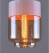 Calarbo™ Modern Nordic Glass Pendant Light White & Amber 11" x 7" Light