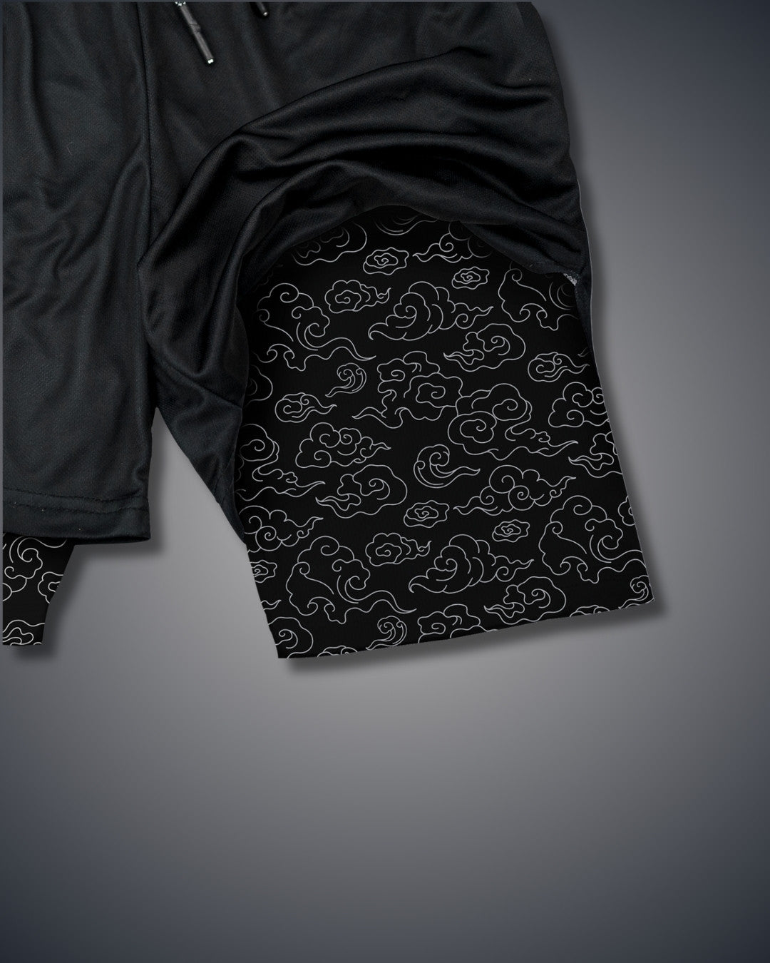 Japanese Clouds Performance Shorts Performance shorts