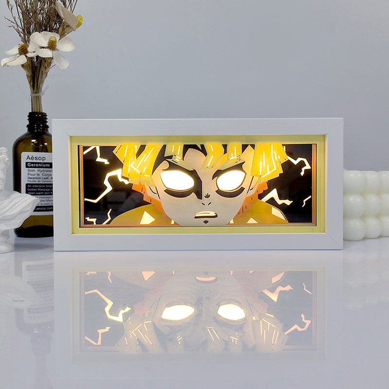 Anime Zenitsu RGB Light Box Decor 2