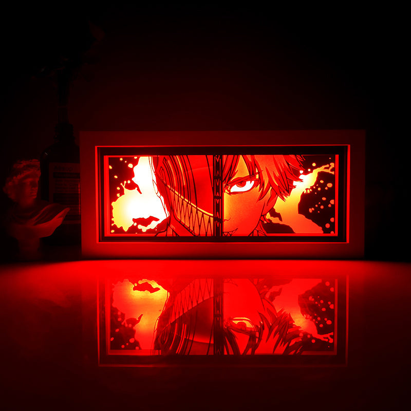 Anime Denji RGB Light Box Decor