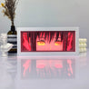 Anime Makima RGB Light Box Decor