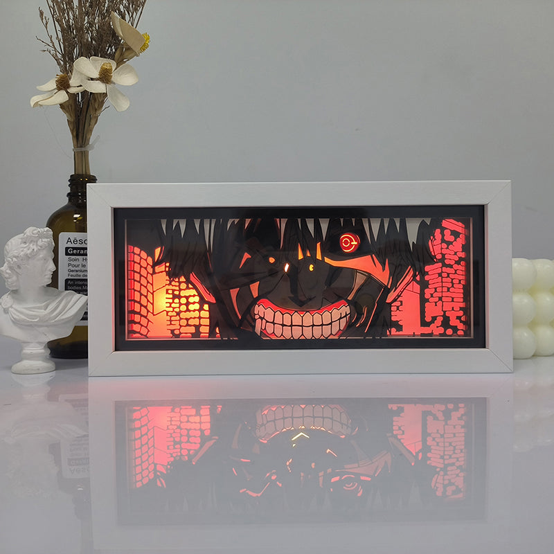 Anime Ken Kaneki RGB Light Box Decor