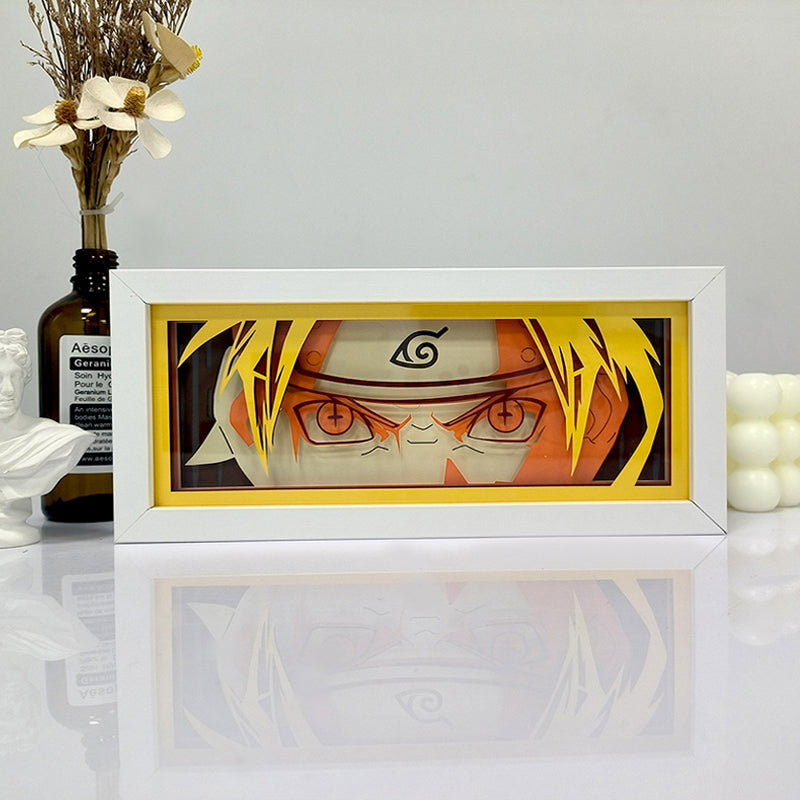 Anime Naruto RGB Light Box Decor
