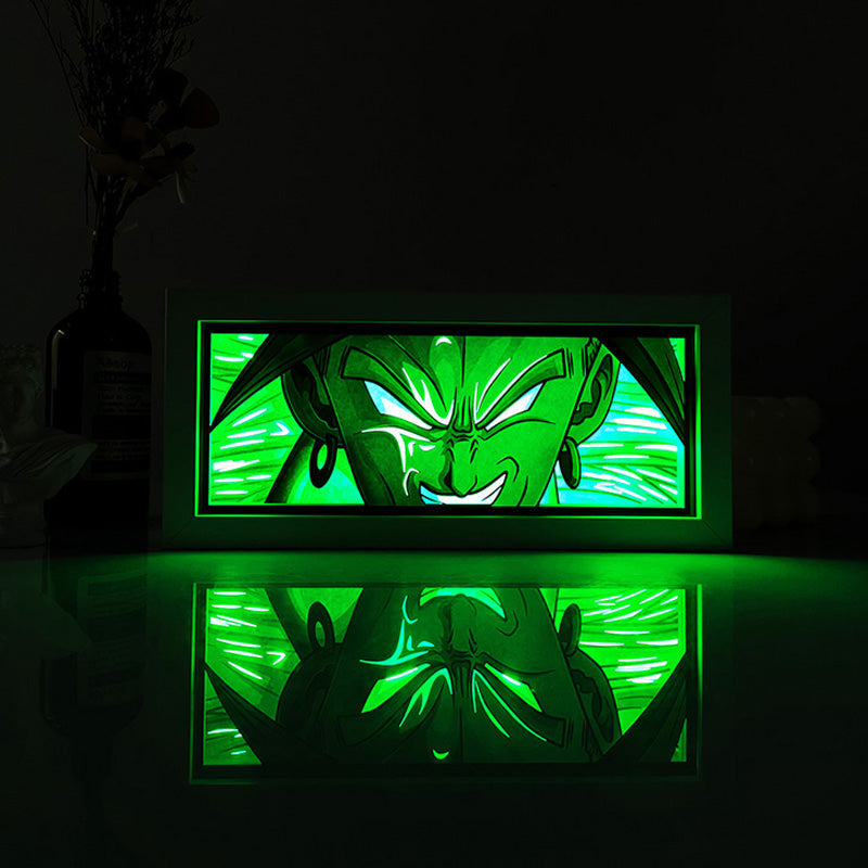 Anime Iconic RGB Light Box Decor Dragon Ball Broly Accessories