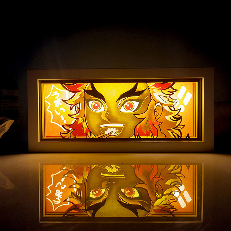 Anime Rengoku RGB Light Box Decor 1