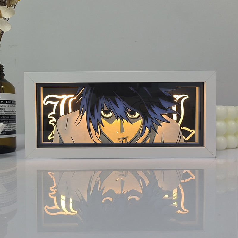 Anime L RGB Light Box Decor