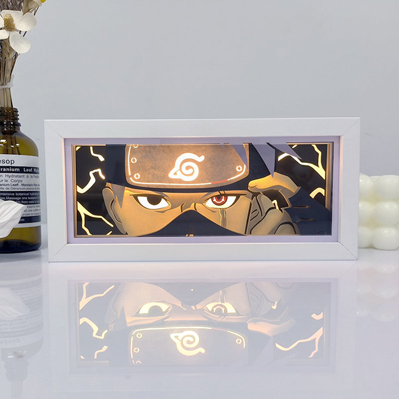 Anime Kakashi RGB Light Box Decor