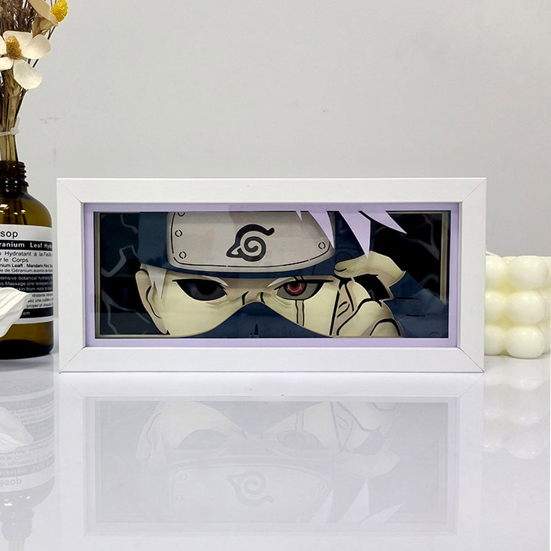 Anime Kakashi RGB Light Box Decor