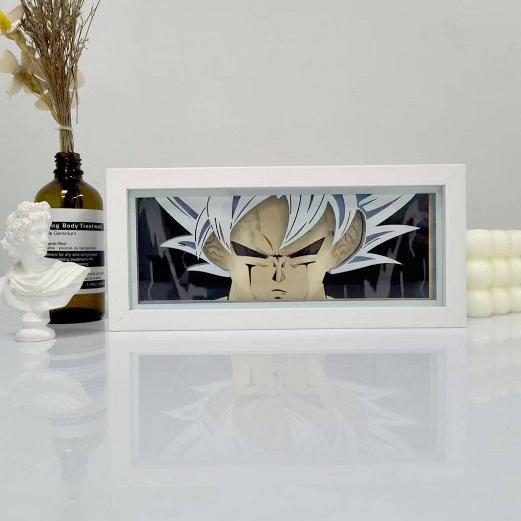 Anime Goku RGB Light Box Decor