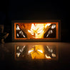 Anime Vegeta RGB Light Box Decor White 2