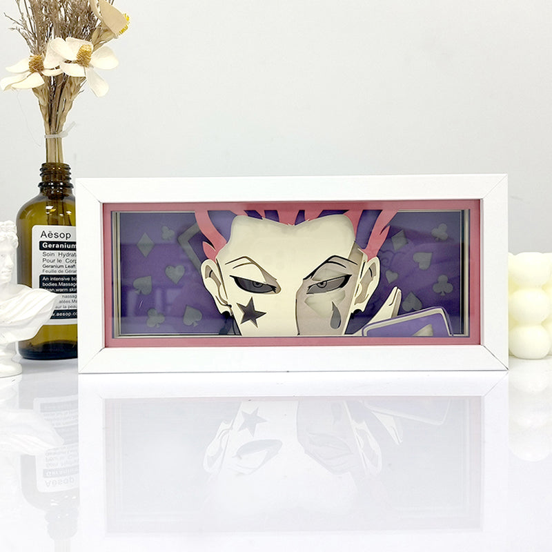 Anime Hisoka RGB Light Box Decor