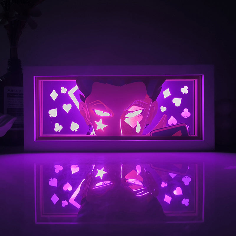 Anime Hisoka RGB Light Box Decor