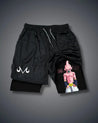 PREMIUM Anime X Gym Training Shorts 🔥⚔️ MAJIN BUU Performance shorts