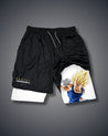Dragon Ball Majin Vegeta Performance Shorts White Performance shorts