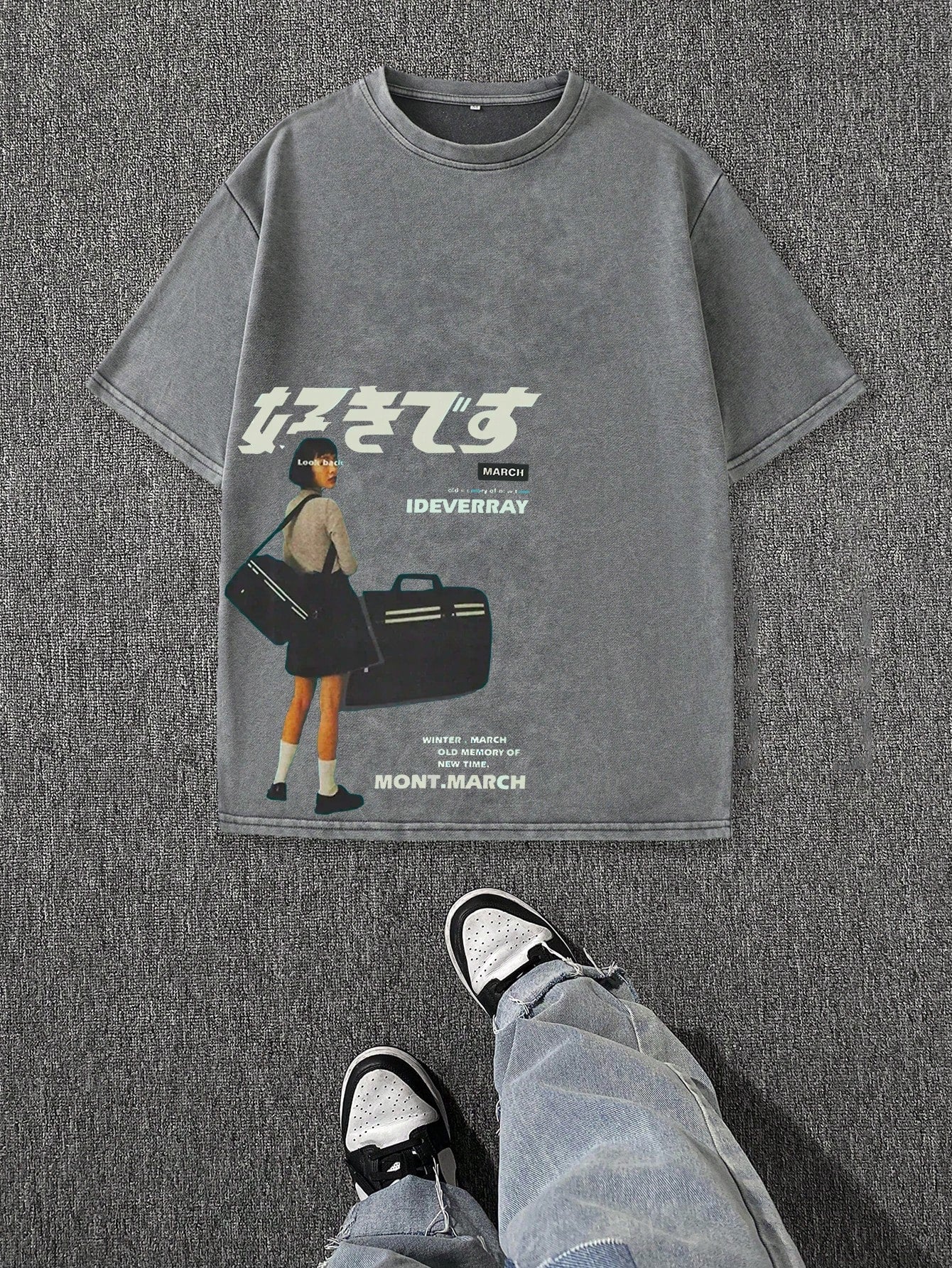 March Tokyo Tee Grey