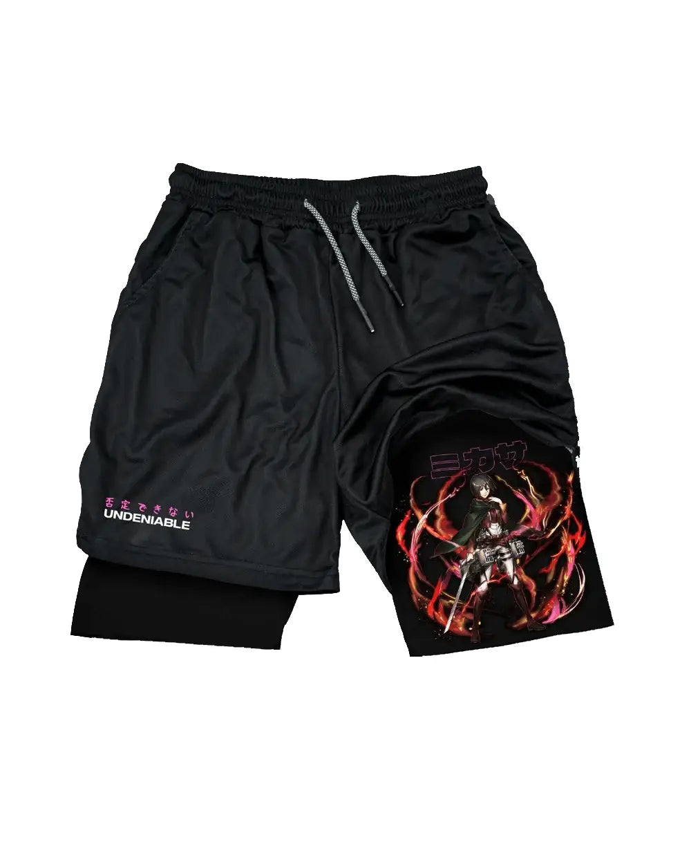 Attack on Titan Mikasa II Performance Shorts Performance shorts