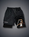 Attack on Titan Mikasa Performance Shorts Black Performance shorts