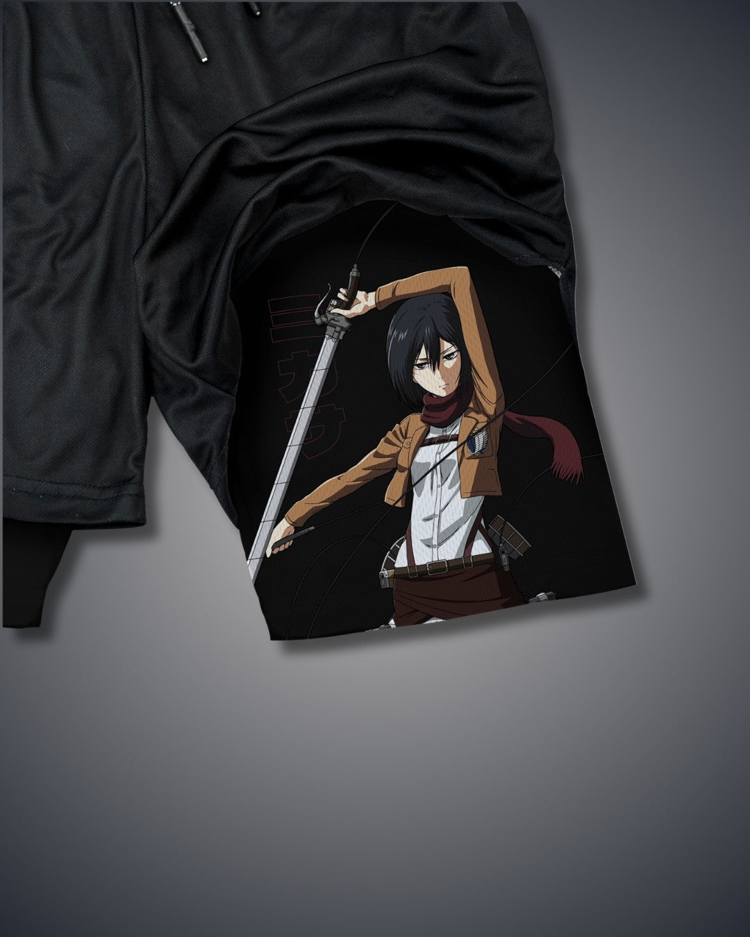 Attack on Titan Mikasa Performance Shorts Performance shorts