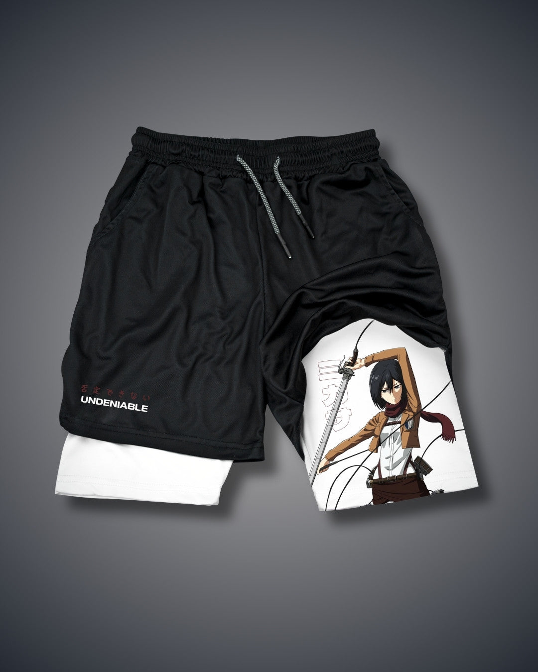 Attack on Titan Mikasa Performance Shorts Performance shorts