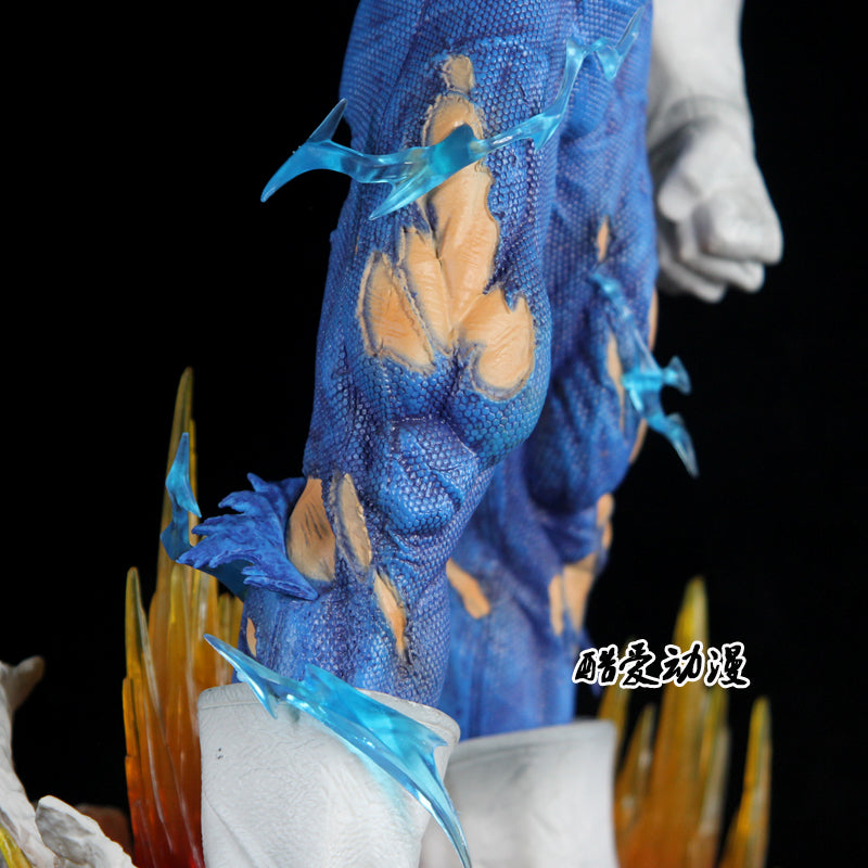 Dragon Ball Vegeta Figure 3 Heads 23cm Pvc Model Action Figures Gk Statue Collection Room Decoration Model Kids Birthday Gifts