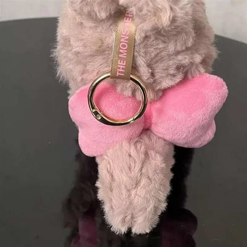 Labubu Zimomo Bow-tiful Custom Pendant Plush Keychain