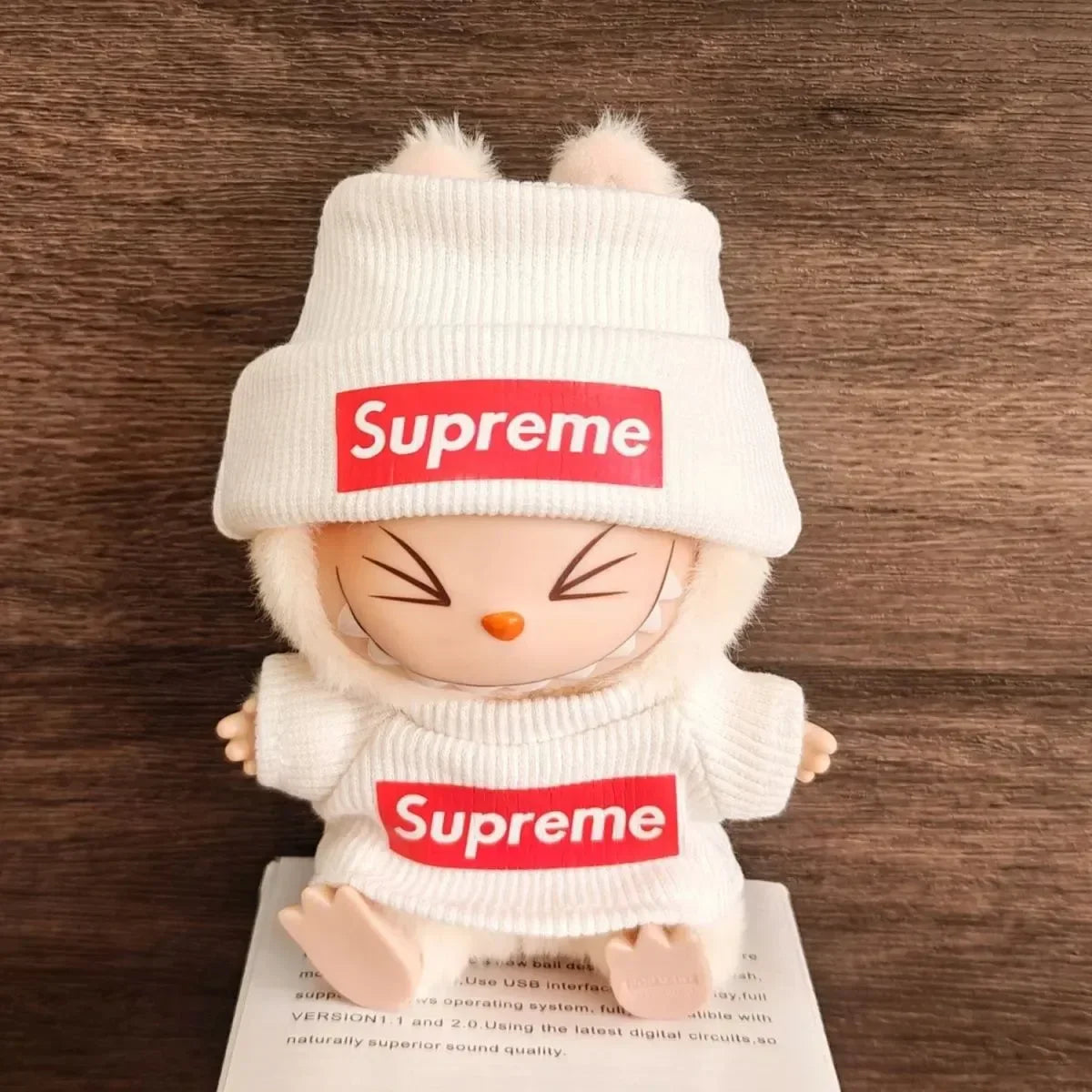 Labubu Luxury Winter Outfit Set Style 14 Doll Outfit