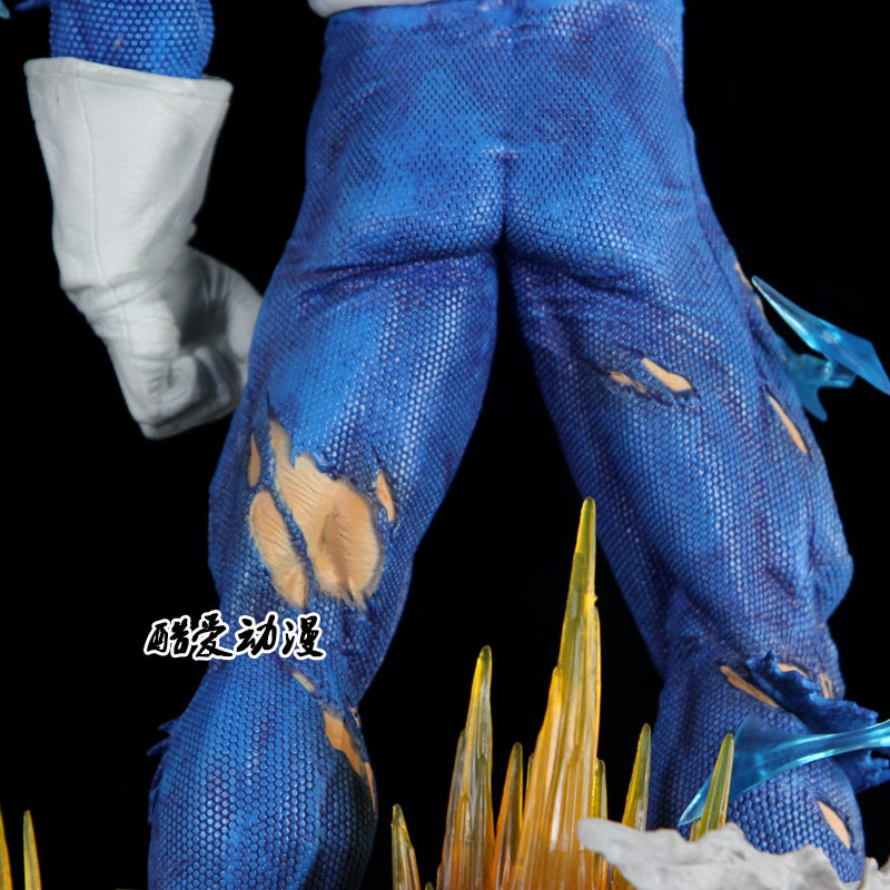 Dragon Ball Vegeta Figure 3 Heads 23cm Pvc Model Action Figures Gk Statue Collection Room Decoration Model Kids Birthday Gifts